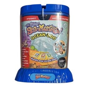The Original Sea-Monkey‎ Royal Blue Ocean Zoo New Sealed Kit                C3